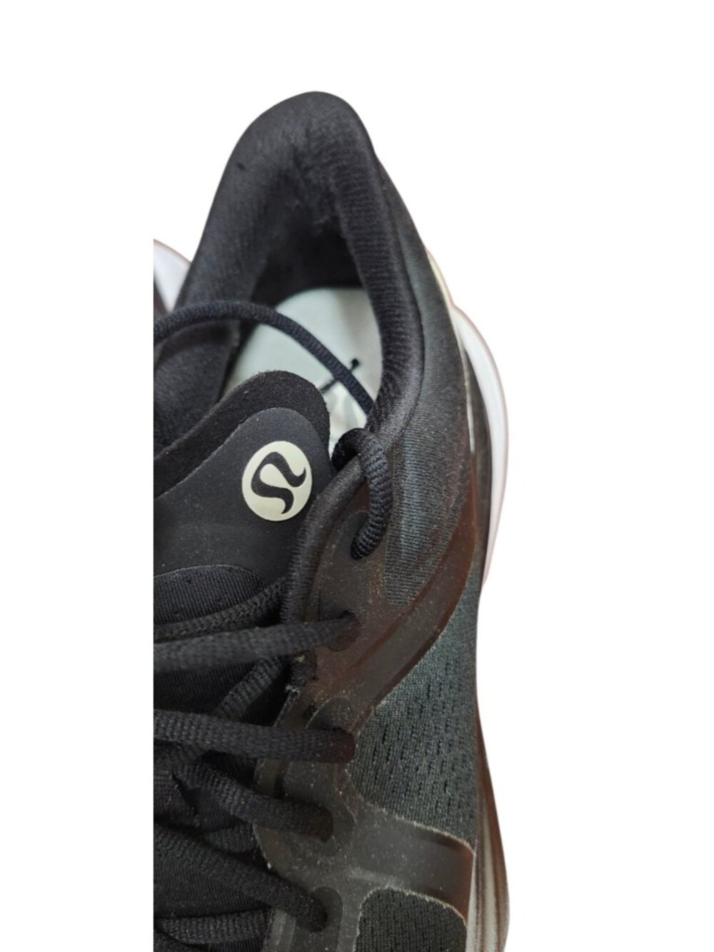 Lululemon Blissfeel Run Sneakers Women’s 8.5 Black White Running Athletic Shoes - Picture 5 of 14